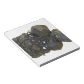 ガーネット・イン・ナチュラル型枠 ノートパッド (アングル)