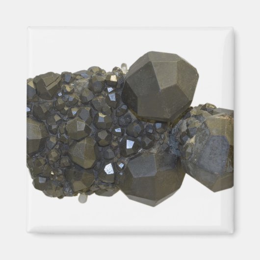 ガーネット・イン・ナチュラル型枠 マグネット (正面)