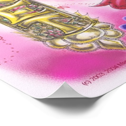 ガーネット ポスター (角)