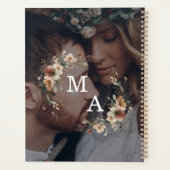 ガーネ素朴レッドコテージコアウォーター結婚カラー プランナー手帳 (裏面)