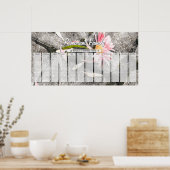 ガーバーダイシーのカスタムファミリーバースデーカレンダー ポスター (キッチン)