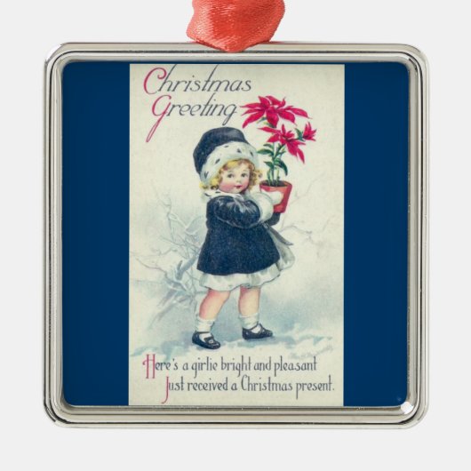 ガービクトリアンルビンテージクリスマスオーナメント メタルオーナメント (正面)