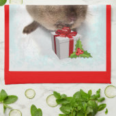 ガービルのグリーティングキッチンタオル キッチンタオル (折り畳み)