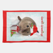 ガービルのグリーティングキッチンタオル キッチンタオル (横)