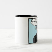 ガーフィールドのストリップのマグとしてガーフィールド ツートーンマグカップ (中央)