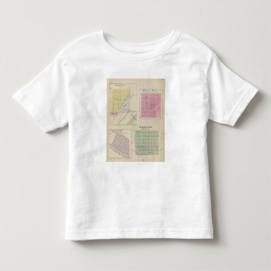 ガーフィールドのPawneeの石、Heizer、Hoisington、カンザス トドラーTシャツ (正面)