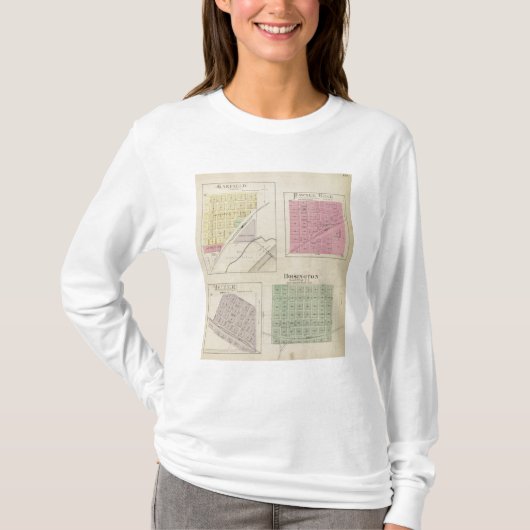 ガーフィールドのPawneeの石、Heizer、Hoisington、カンザス Tシャツ (正面)