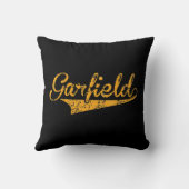 ガーフィールドスポーツロゴ クッション (裏面)