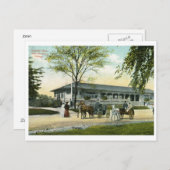 ガーフィールドパーク、シカゴ1908ヴィンテージ ポストカード (正面/裏面)