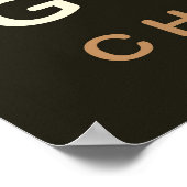 ガーフィールドパーク、シカゴ、イリノイ、ヴィンテージ旅行 ポスター (角)