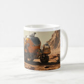 ガーフィールドCubと彼のビール缶トラック火星Mug コーヒーマグカップ (正面右)