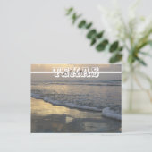 ガーベストンビーチテキサス州トラベル ポストカード (スタンド正面)