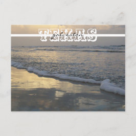 ガーベストンビーチテキサス州トラベル ポストカード