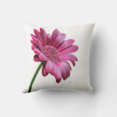 ガーベラのデイジーの枕 クッション (裏面)