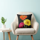 ガーベラのデイジー クッション (椅子)