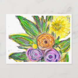 ガーベラのデイジー ポストカード