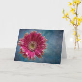 ガーベラの花のカード カード (黄色い花)