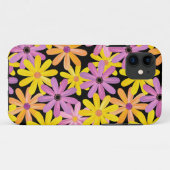 ガーベラの花模様、背景 Case-Mate iPhoneケース (裏面(横))