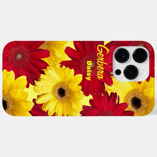 ガーベラカラフルデイジー花写真撮影カスタム Case-Mate iPhoneケース (裏面 (横))