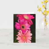 ガーベラカード カード (黄色い花)