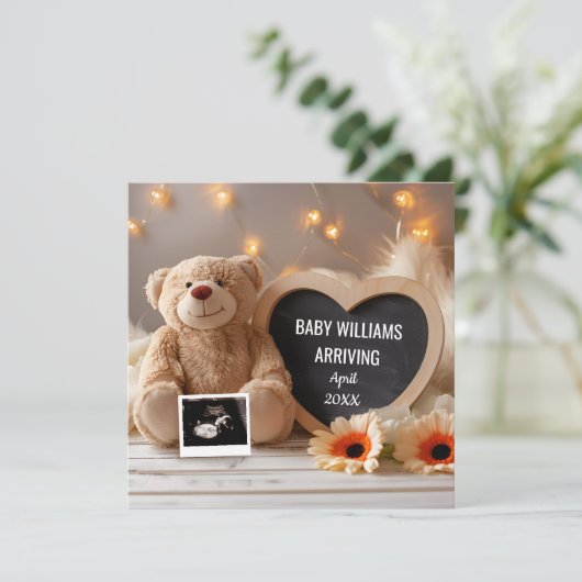 ガーベラスベビー発表ソーシャルメディア 招待状 (スタンド正面)