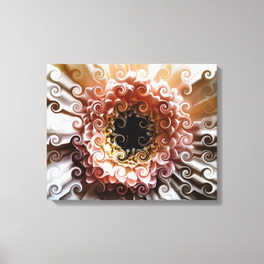 ガーベラデイジー キャンバスプリント (正面)