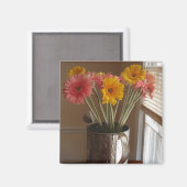 ガーベラデイジー マグネット (正面/裏面)