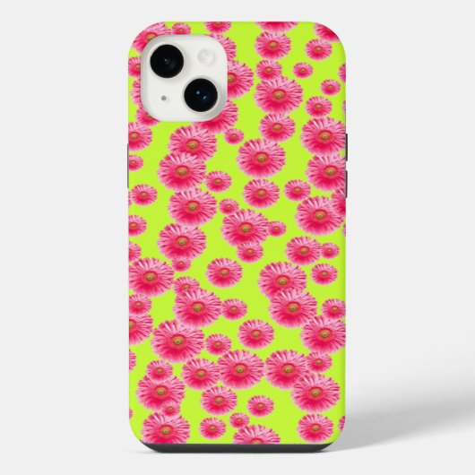 ガーベラデイジー iPhoneケース (裏面)