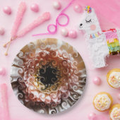 ガーベラ花 ペーパープレート (パーティー)