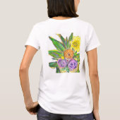 ガーベラ デイジー Tシャツ (裏面)