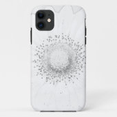 ガーベラ ブラック＆ホワイト Case-Mate iPhoneケース (裏面)