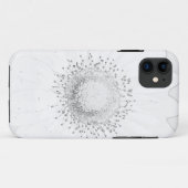 ガーベラ ブラック&ホワイト Case-Mate iPhoneケース (裏面(横))