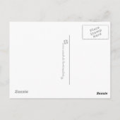 ガーベラ ポストカード (裏面)