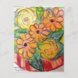 ガーベラ ポストカード
