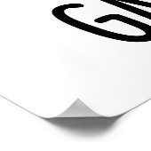 ガーベージゴミおもしろい缶プン ポスター (角)