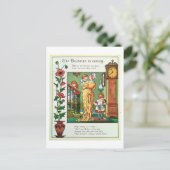 ガーベージマン来ズ(子供部屋韻イラストレーション) ポストカード (スタンド正面)