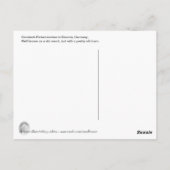 ガーミッシュ – パルテンキルチェンの夜はがき ポストカード (裏面)