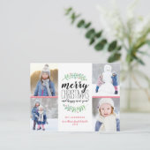 ガーメリーランドホリデイ4フォトコラージュポストカード シーズンポストカード (スタンド正面)