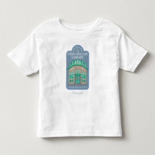 ガーモア・ガールズ | スターズ・ホロウ図書館 トドラーTシャツ (正面)