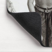 ガーラの女性 マウスパッド (コーナー)