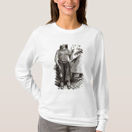 ガーラの女性 Tシャツ (正面)