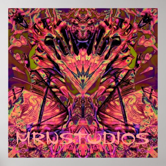 ガーラトリップ(幻覚体験)のようなンド ポスター (正面)