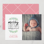 ガーラメリーンドホリデイクリスマスフォト シーズンカード (正面/裏面)