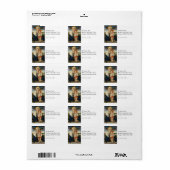 ガーランドの親子 ラベル (フルシート)