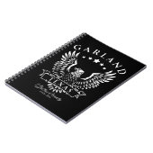 ガーランドダラスカウンティテキサス州ヴィンテージイーグル ノートブック (左側)