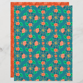 ガーランドブルースクラップブック紙