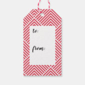 ガーランドメリーホリデーギフトラベル ギフトタグ (裏面)