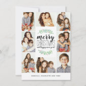 ガーランドメリーホリデー8 – フォトコラージクリスマス (正面)