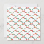 ガーランド&ボーズクリスマス応援ホリデーパーティー 招待状 (裏面)