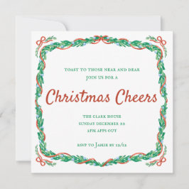 ガーランド&ボーズクリスマス応援ホリデーパーティー 招待状